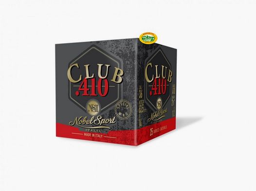 NOBEL patronen CLUB 410 Bior kal.36 gr.14 pb.10 zonder container
