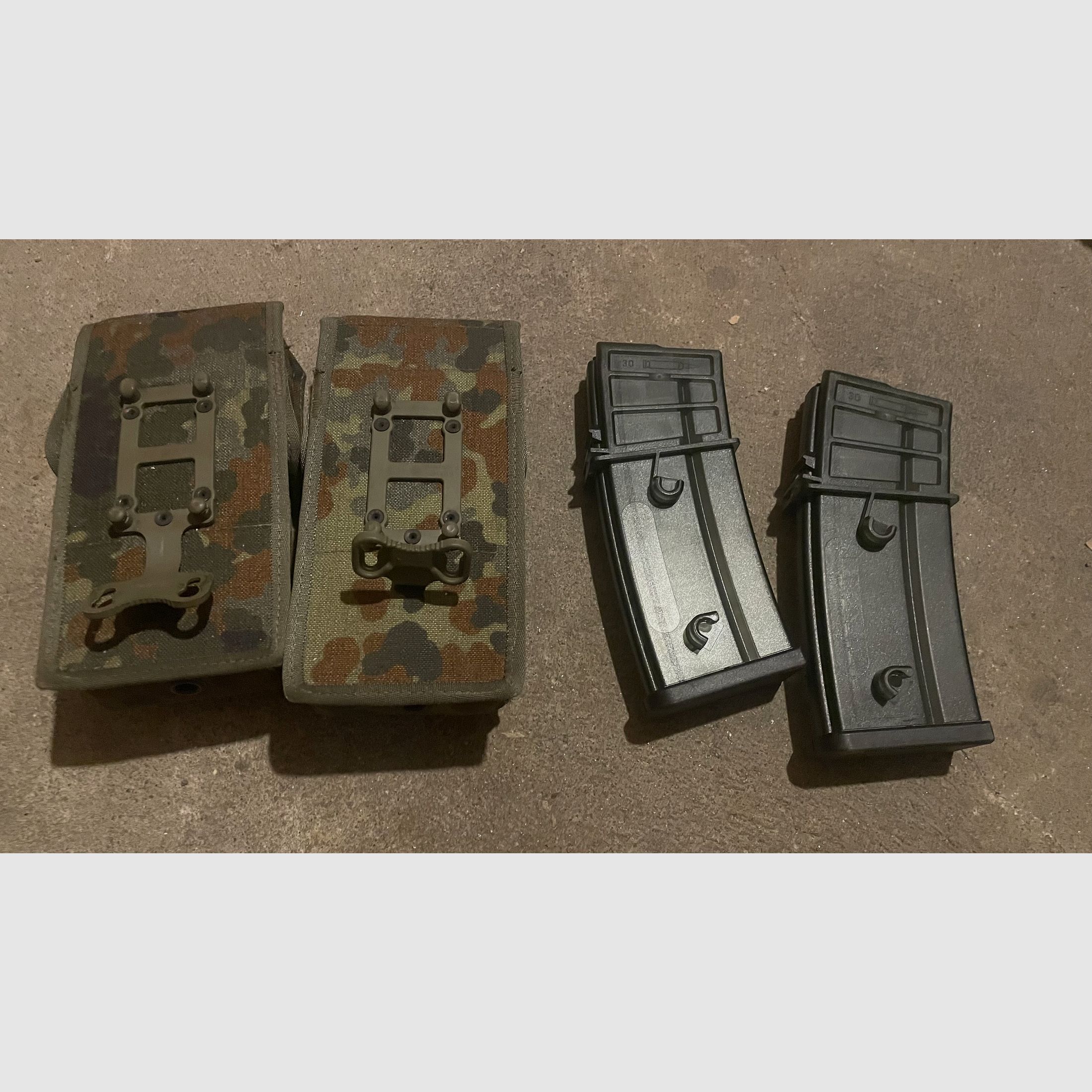 2x G36 magazijn + magazijntas
