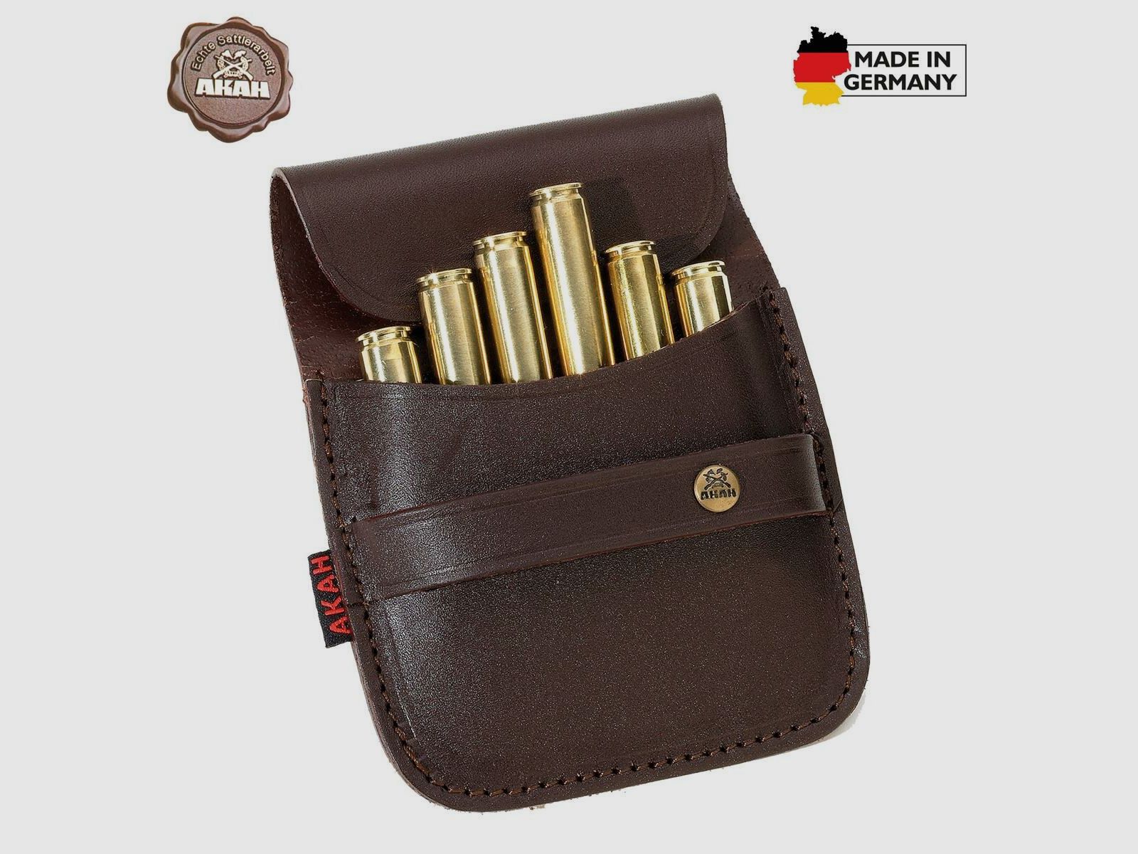 AKAH Patronenetui mit Laschenverschluß
