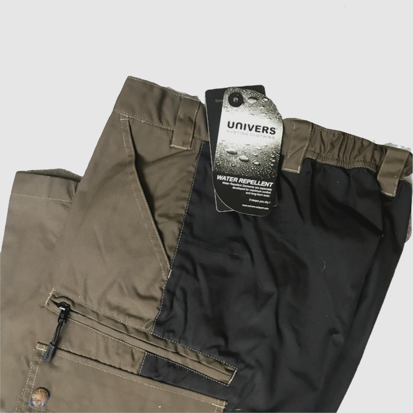 UNIVERS – WATER-REPELLENT COTTON HUNTING PANTS, image 2 of 3