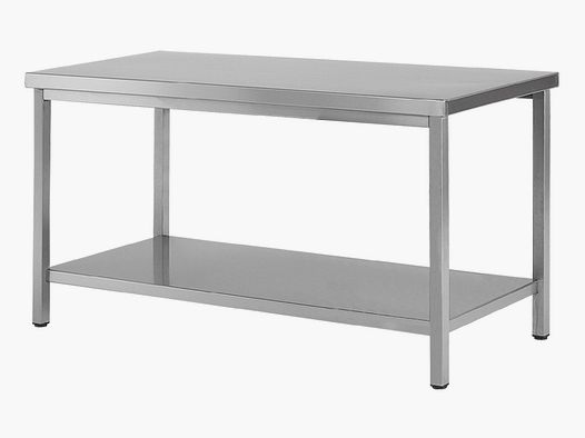 Table de travail avec base sans rebord 600 mm de profondeur