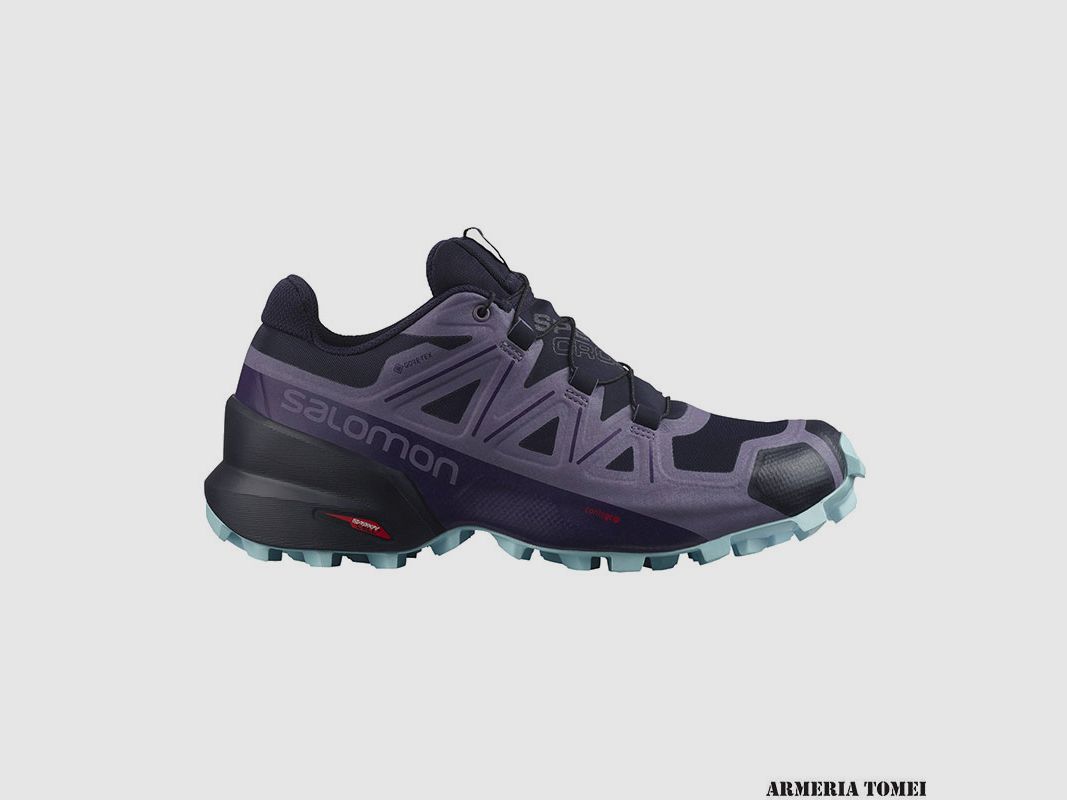 SALOMON – DAMES – SPEEDCROSS 5 GTX W Night Sky / Cadet / Crystal Blue, afbeelding 1 van 6