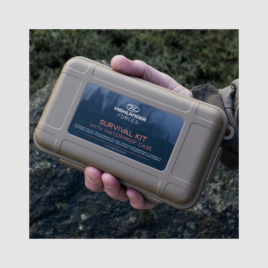 Highlander Survival Kit in wasserdichter Hartschalenbox, Bild 20 von 24