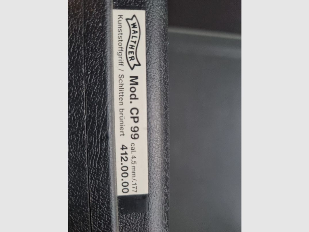Walter CP 99 cal. 4,5 mm