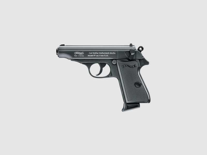 PP Kal.9mm P.A.K. - black, 7 Schuss