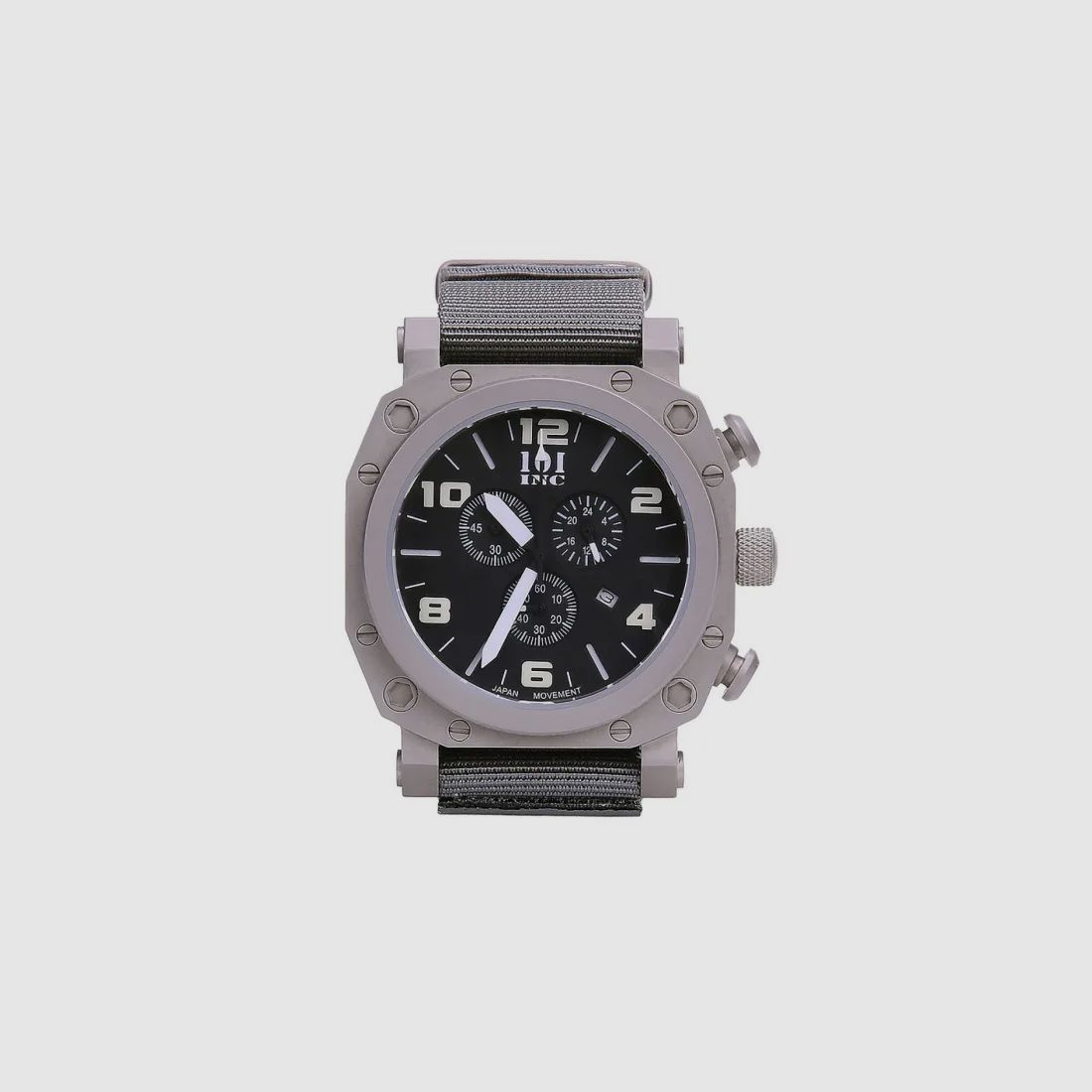 Uhr Special Ops von 101 INC mit Nylonband und Koffer