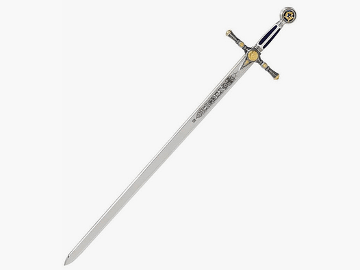 Schwert Freimaurer mit Motiven