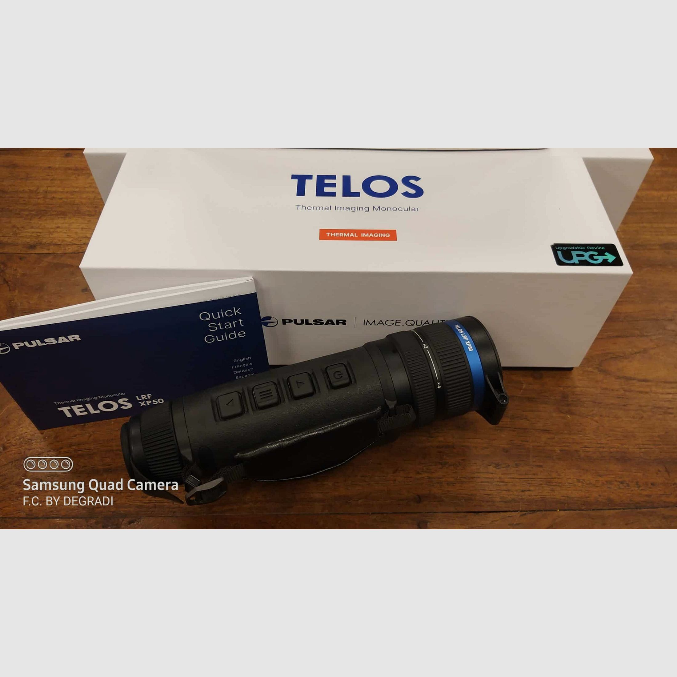 Pulsar TELOS XP50 LRF thermal scope with rangefinder, image 1 of 2
