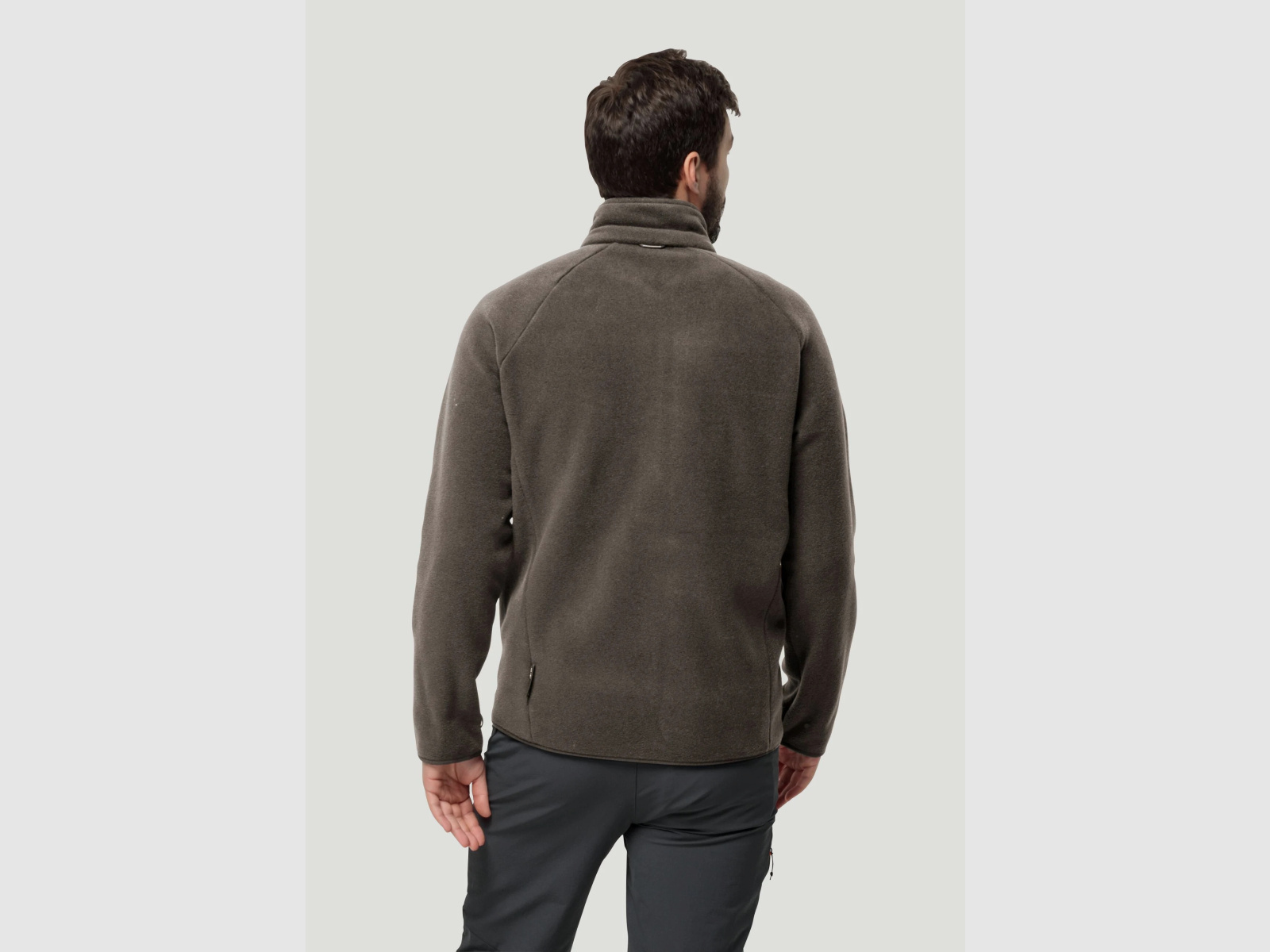 JACK WOLFSKIN Fleece jacket men Waldsteig Fz M Cold Coffee