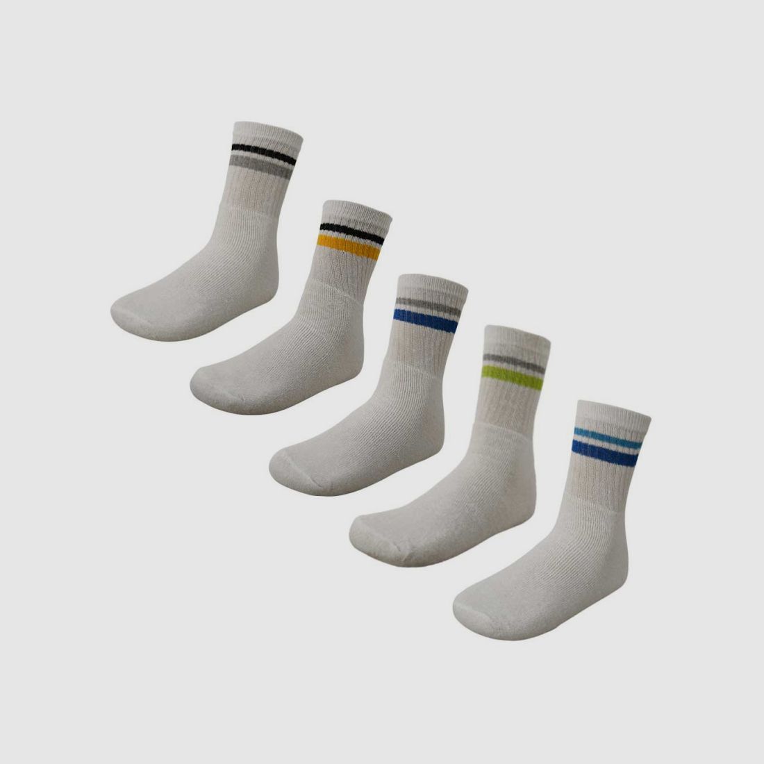 Set di 5 paia di calze bianche 43/46 e 47/48 - Comfort, immagine 2 di 26