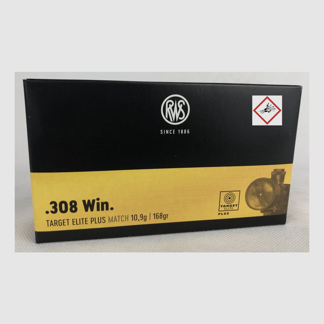 RWS Target Elite Plus Büchsenpatrone Kal. .308 Win 168grs