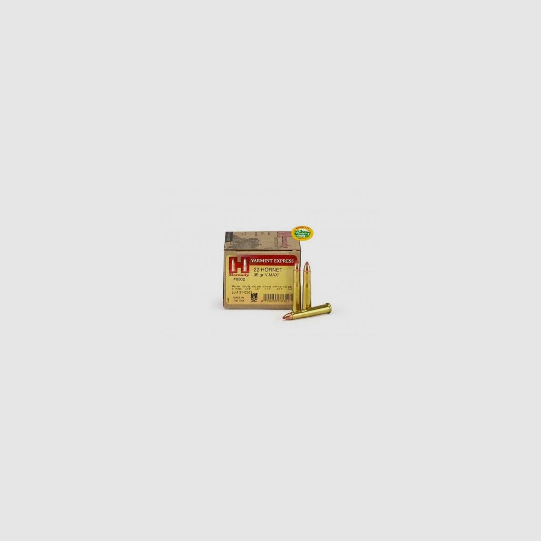 HORNADY Munition Kal.22 Hornet 35gr. V-MAX