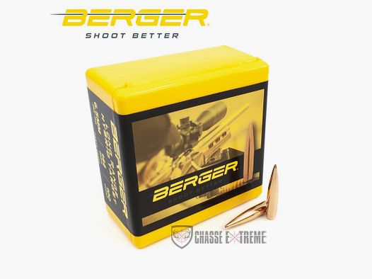 100 Proiettili BERGER Cal 6.5mm 144gr Long Range Hybrid Target