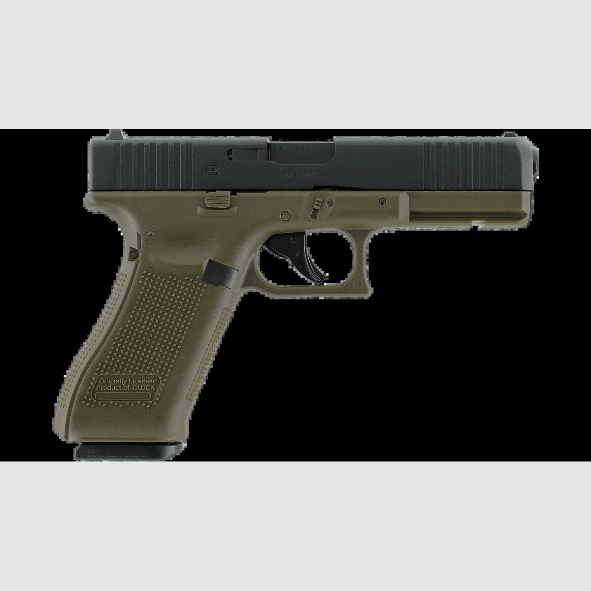Glock 17 Gen5 - Metal Slide, Co2 GBB - Battlefield Green | UMAREX