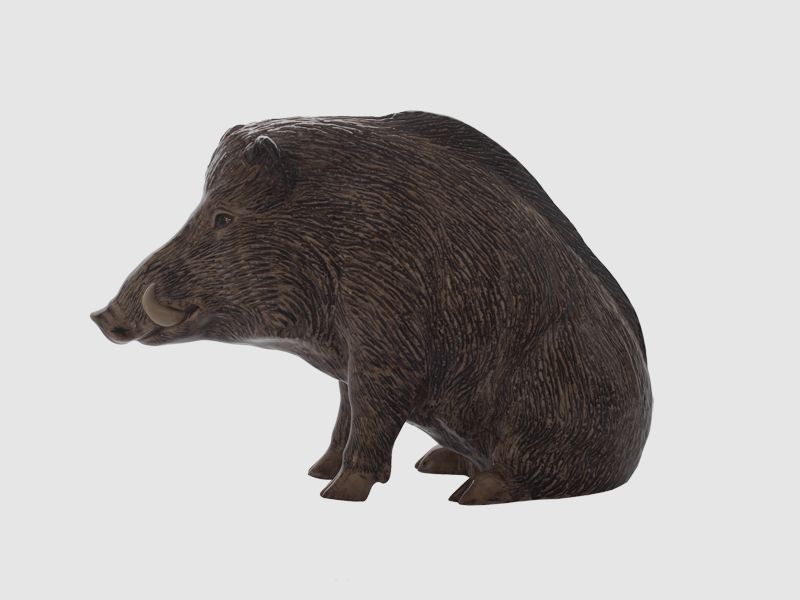 Lovergreen porselein motief spaarpot wildzwijn