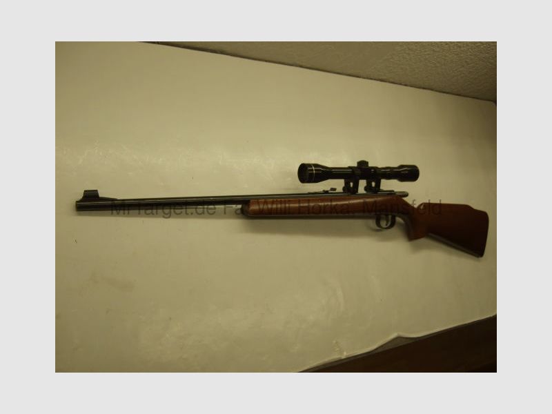 Anschütz 1386 * m. Zielfernrohr Lugang 4x32