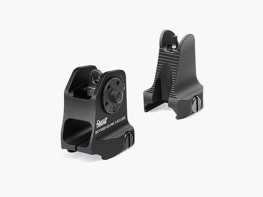 Fixed Front & Rear Sight Set -Black
