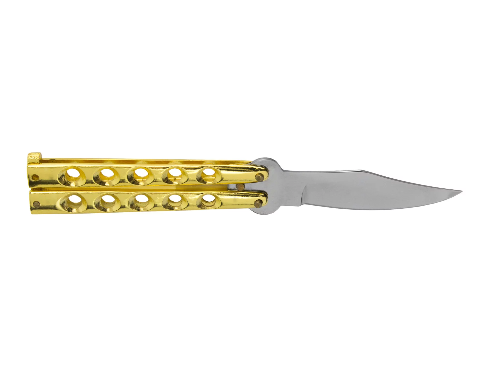 Joker JKR358 Butterflymesser, goldfarben, Bild 4 von 12