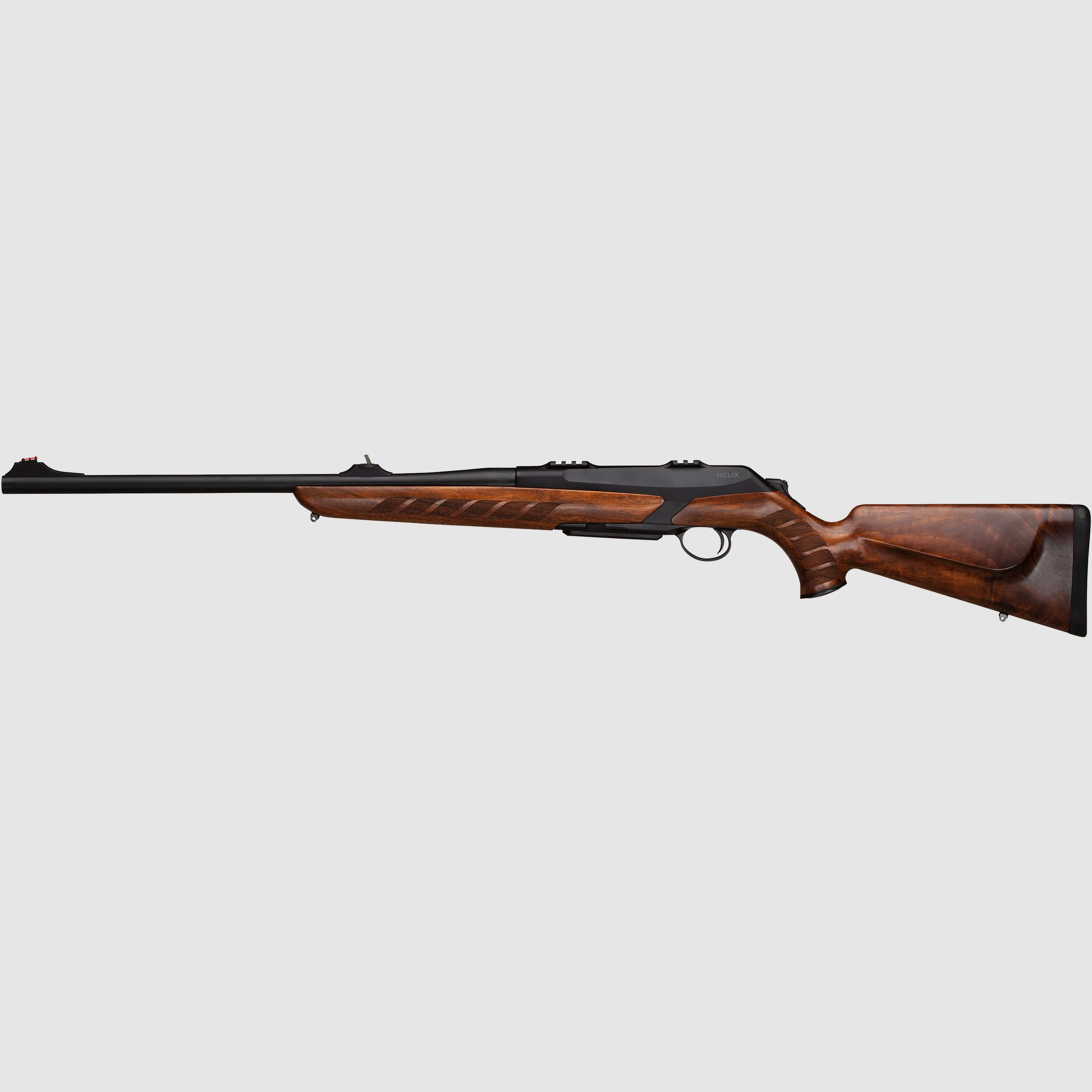 Merkel Helix Black Semi-Weight Semi Weight met 56 cm / Magnum 61 looplengte, Kal. 6,5 Creedmoor