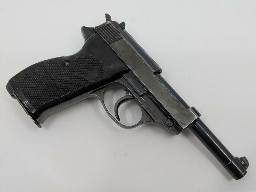 Walther Zella-Mehlis HP Svedese M/39 con ID del reggimento