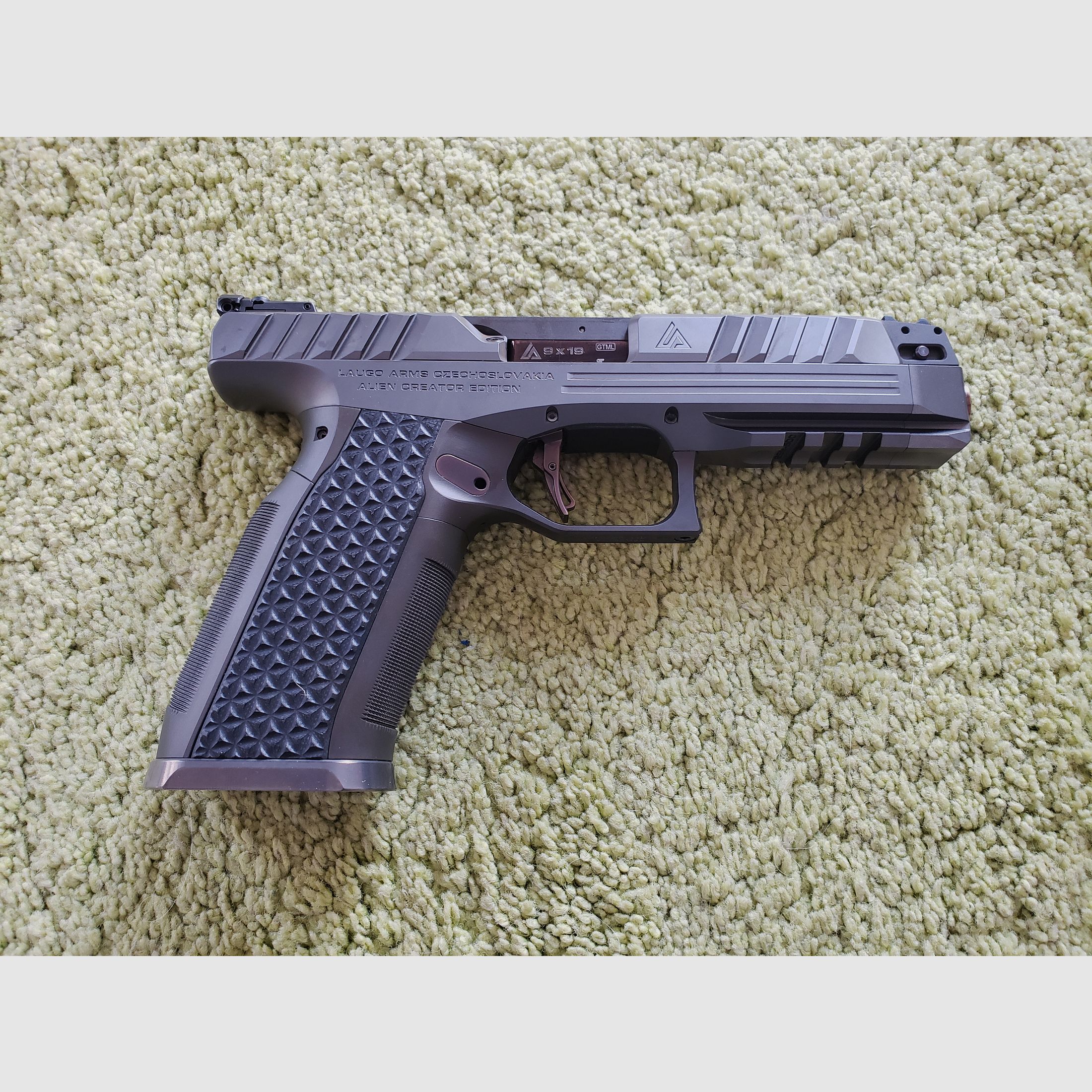 Laugo Arms Alien Creator 500 Limited Edition – Vollständiges Set, 9 mm Luger, absolut neuwertig