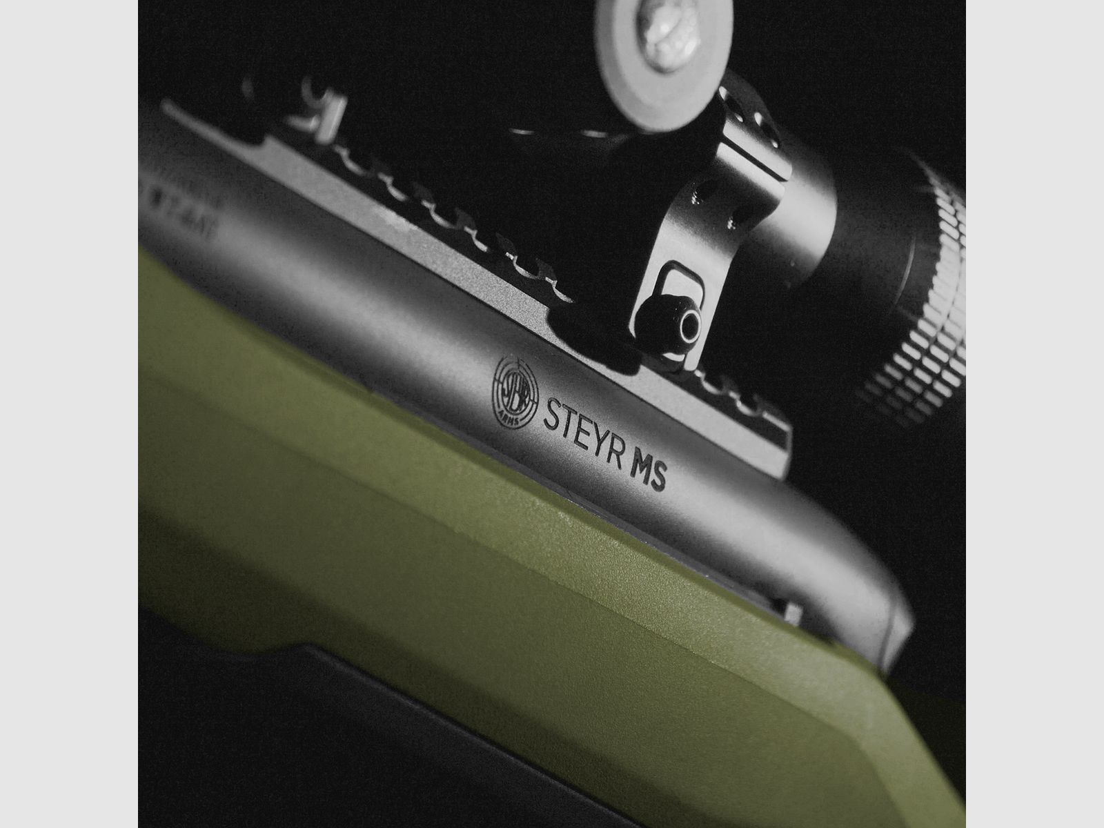 Steyr Arms MS WILD .308 Win., 3+1 magazijn, directe trekker, 5/8"x24, groene herhalingsgeweer, afbeelding 6 van 9