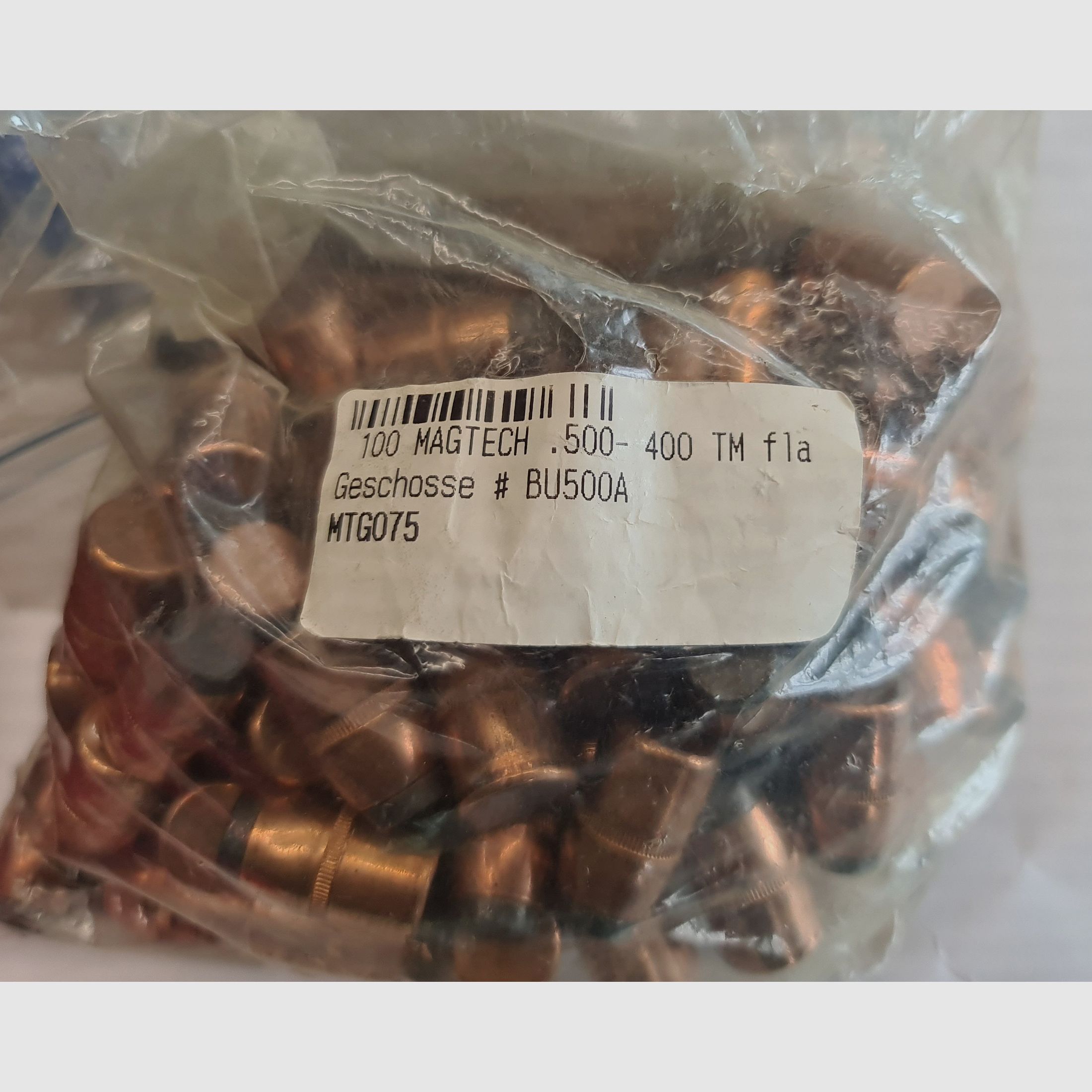 .500 S&W Magnum Wiederlader Material