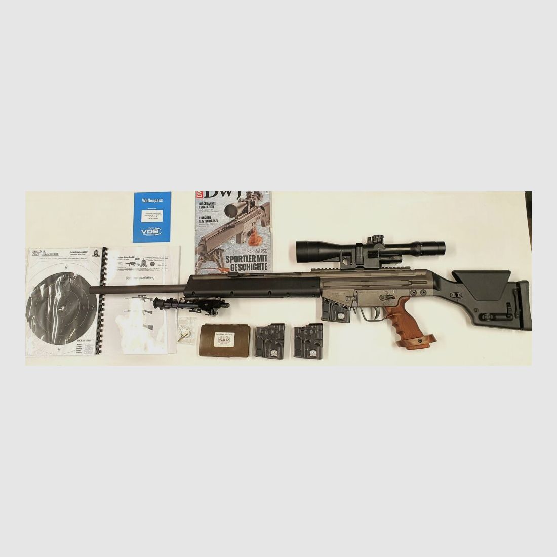 SAR Schwaben Arms GmbH M41 PSG Präzisionsgewehr Kaliber TESTBERICHT VERSION
