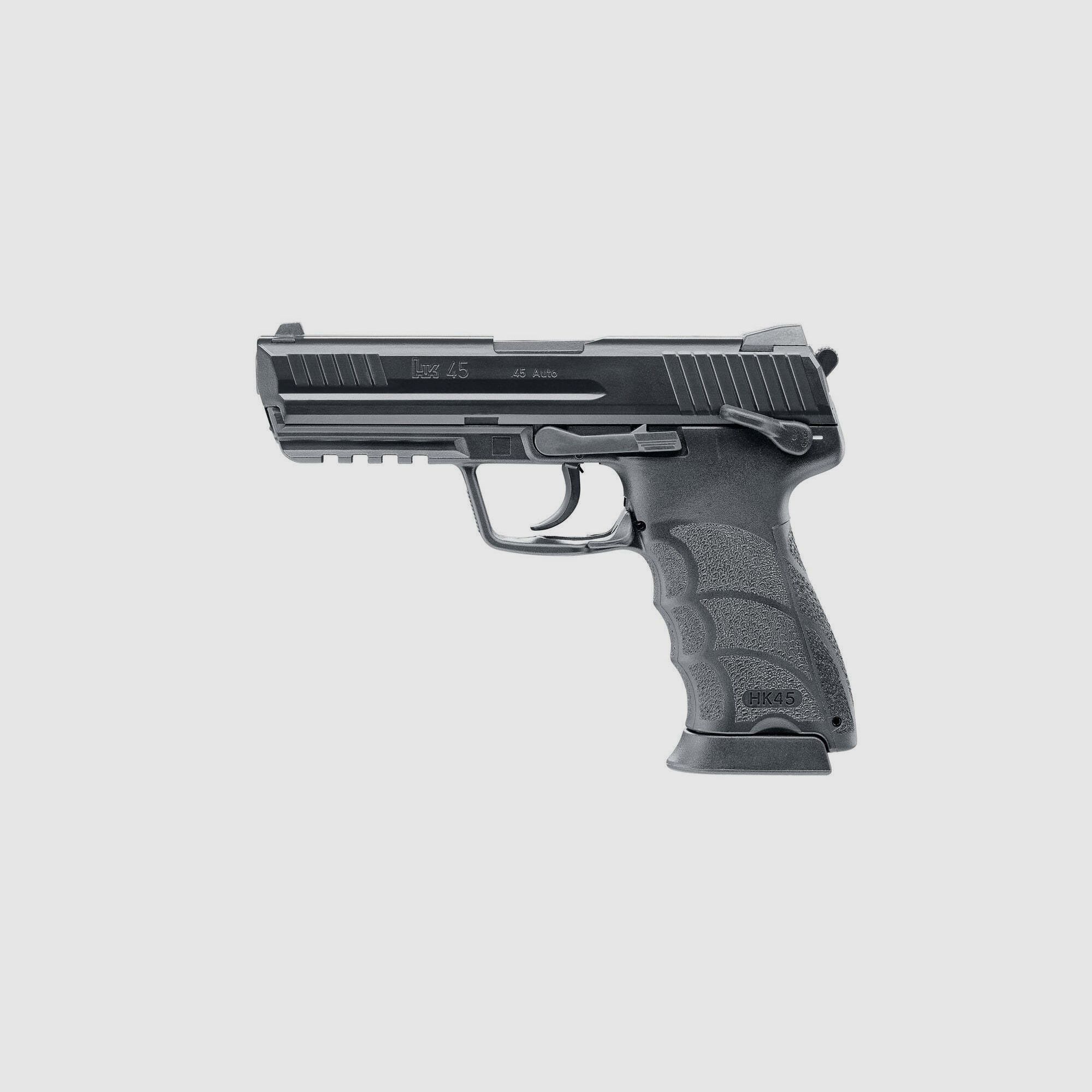 REPLIK GBB HK45 SCHWARZ METALLSCHLIEßE 0,9J, Bild 1 von 3
