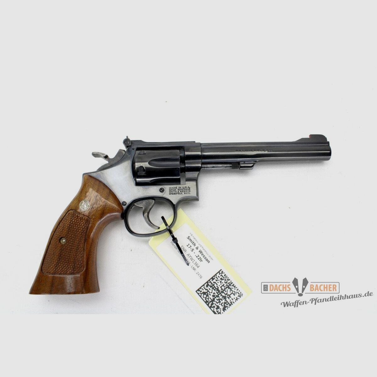 Revolver S&W Smith & Wesson Mod 17-5 Cal. .22lfB WB2476