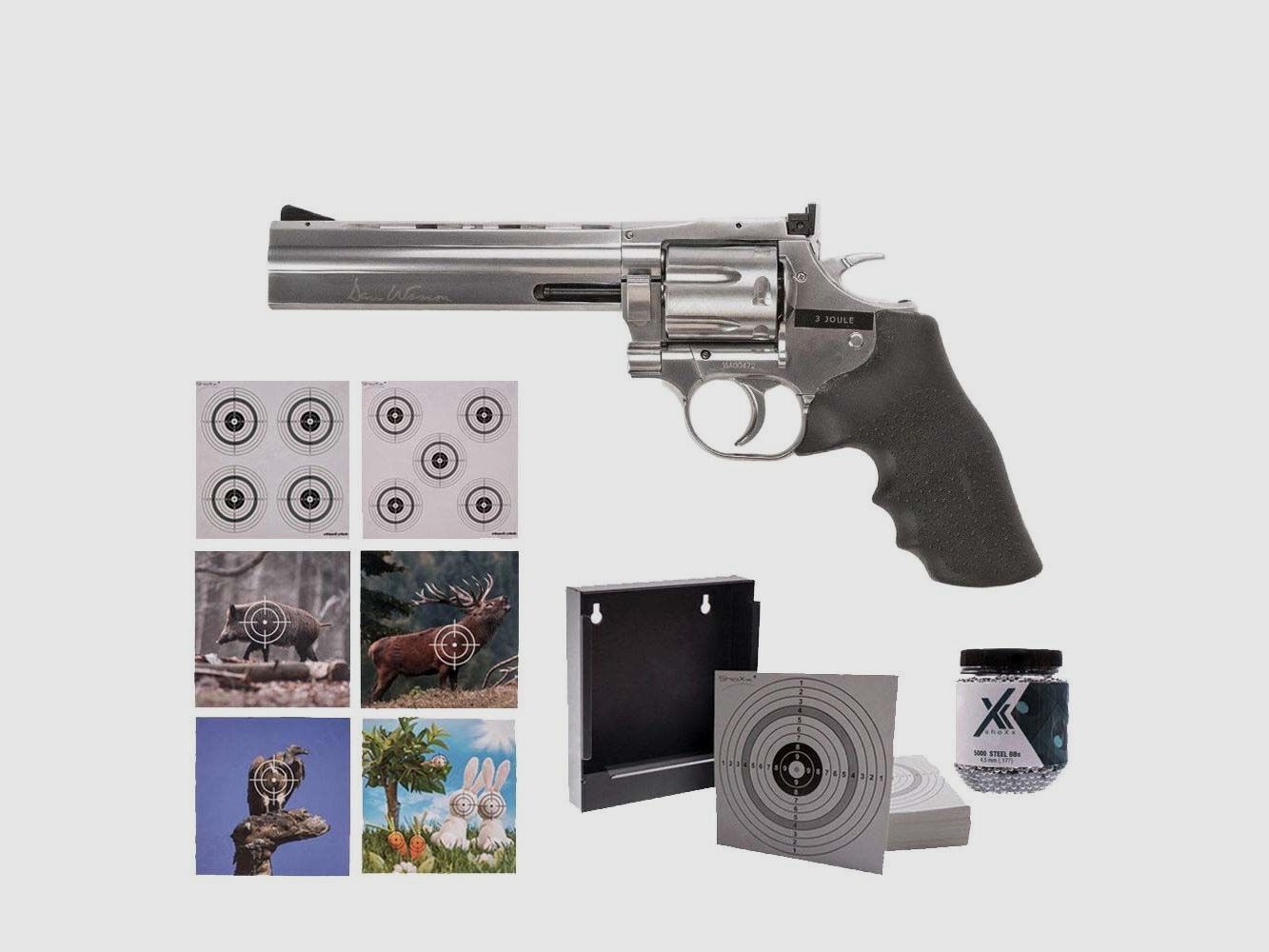 Dan Wesson 715 6 Zoll CO2 Revolver 4,5mm / Stahl BBs