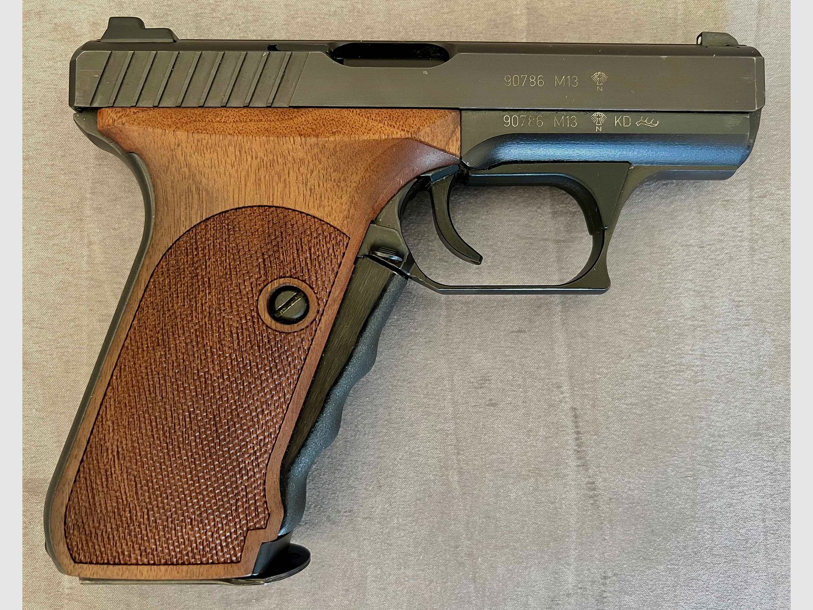 Heckler & Koch HK P7 M13 completely ORIGINAL & NEW (no SIG 210, Korriphila, Korth, Manurhin, Brüner CZ, Tanfoglio, Target Champion, S&W, Freedom Arms Casull, Customshop)