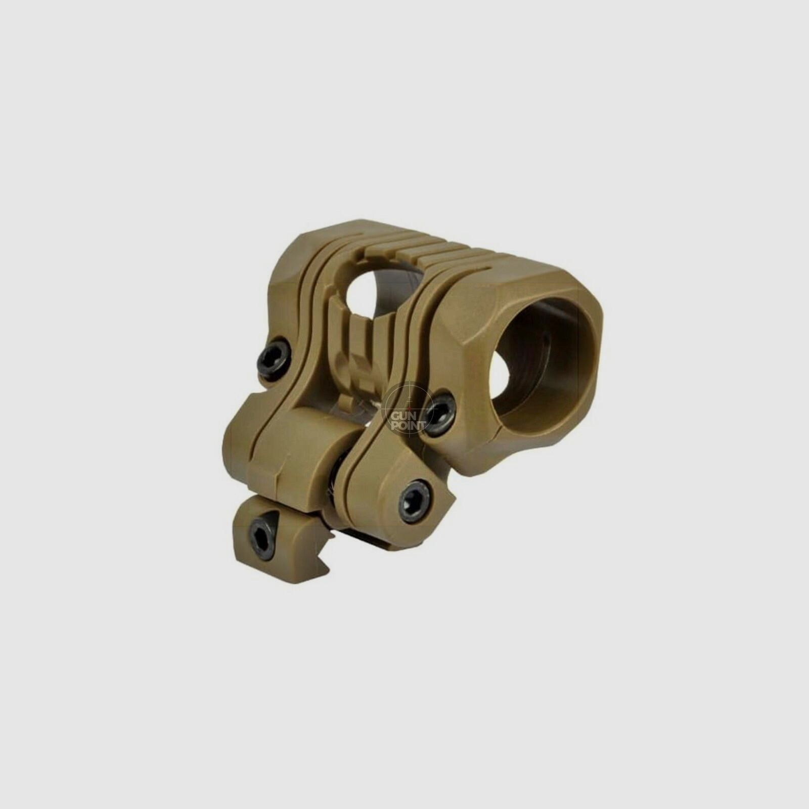 Element 5 Pos Flashlight Mount-Dark Earth