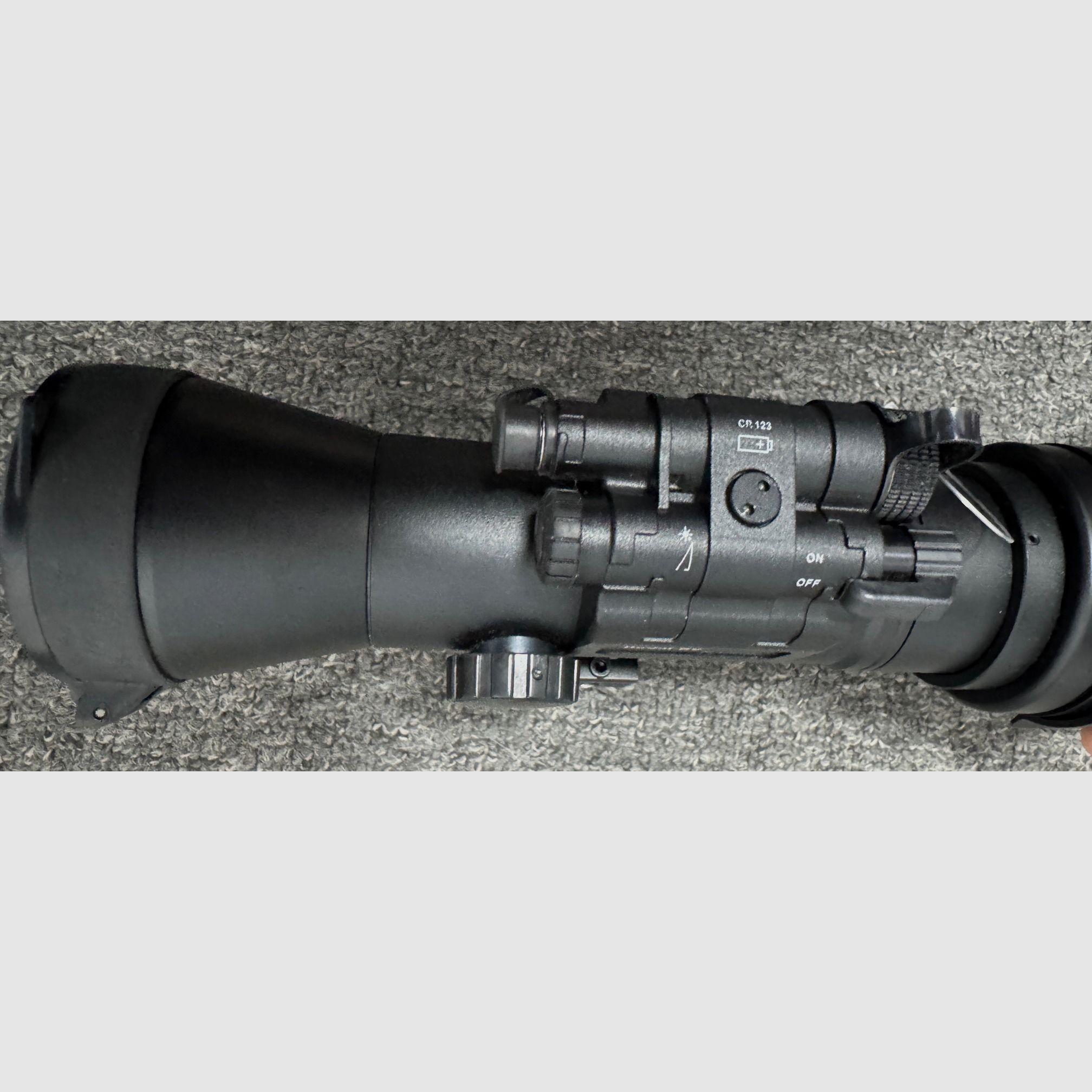 Thimble - 552 with laser pointer & adapter