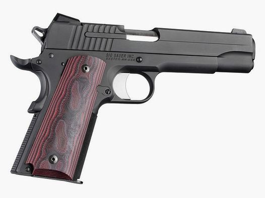 Hogue G10 Mascus Rode Lava Grip Colt 1911