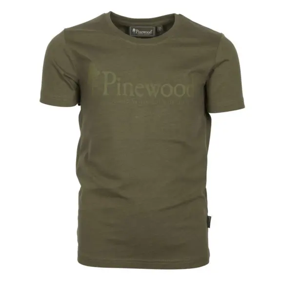 T-Shirt Outdoor Life pour Enfant Kaki Pinewood