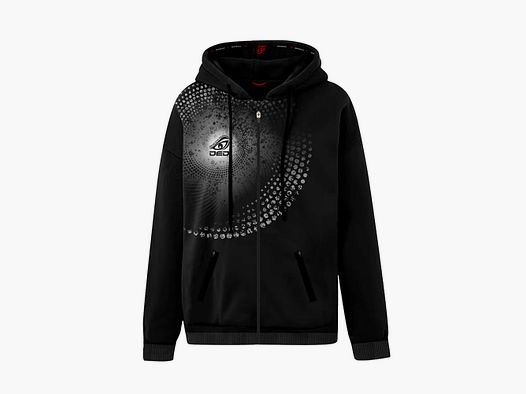Sudadera con capucha y cremallera DED Custom Competition, talla: 9XL, nombre personalizado: con nombre personalizado, tipo de ropa: regular (hombres)