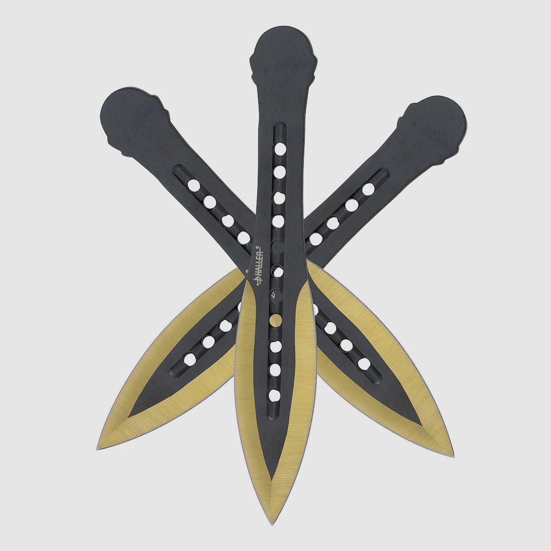 Juego de medición de lanzamiento de 3 piezas con funda de nailon