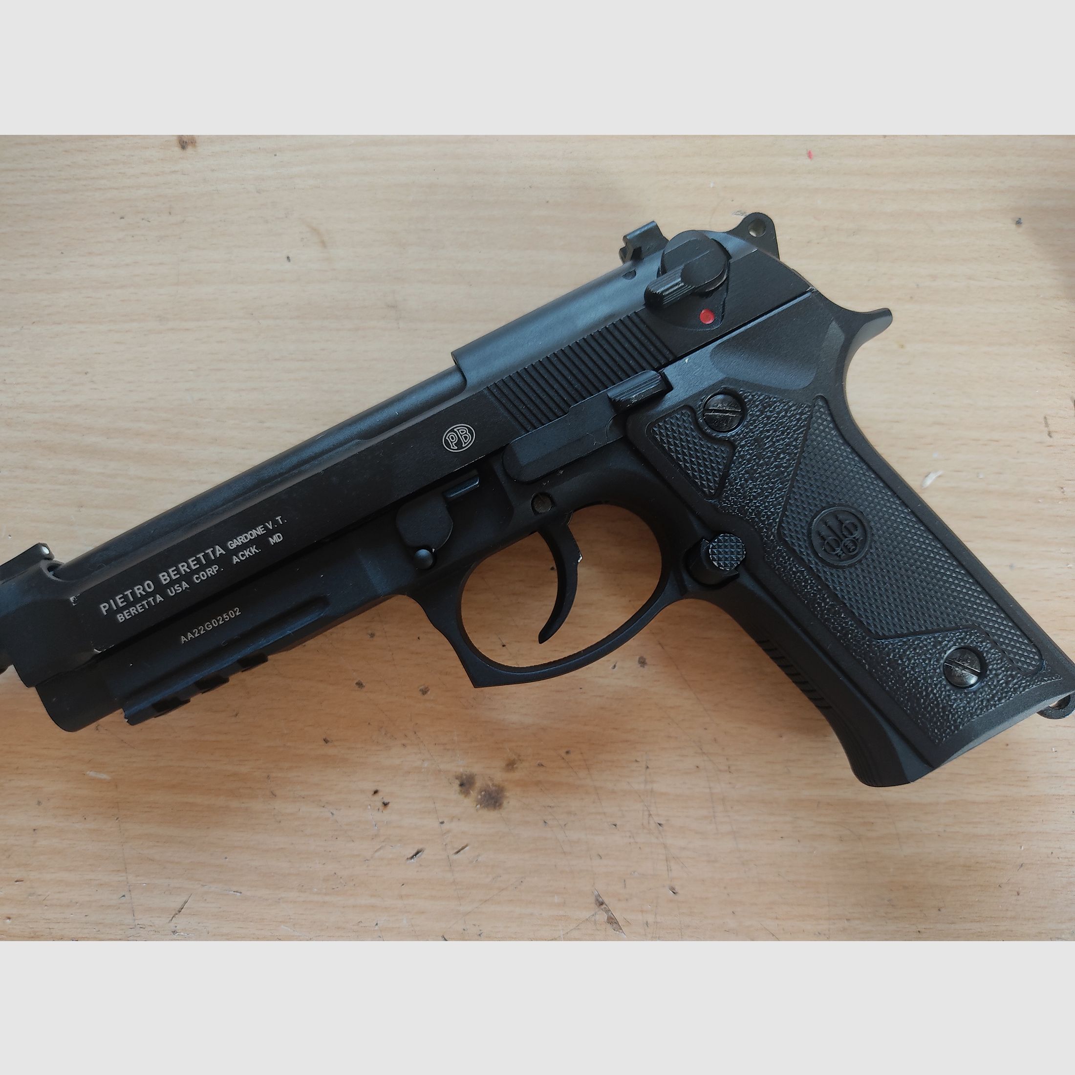 Airsoft Beretta m9a3 GBB 6mm Vollmetall lizenziert 