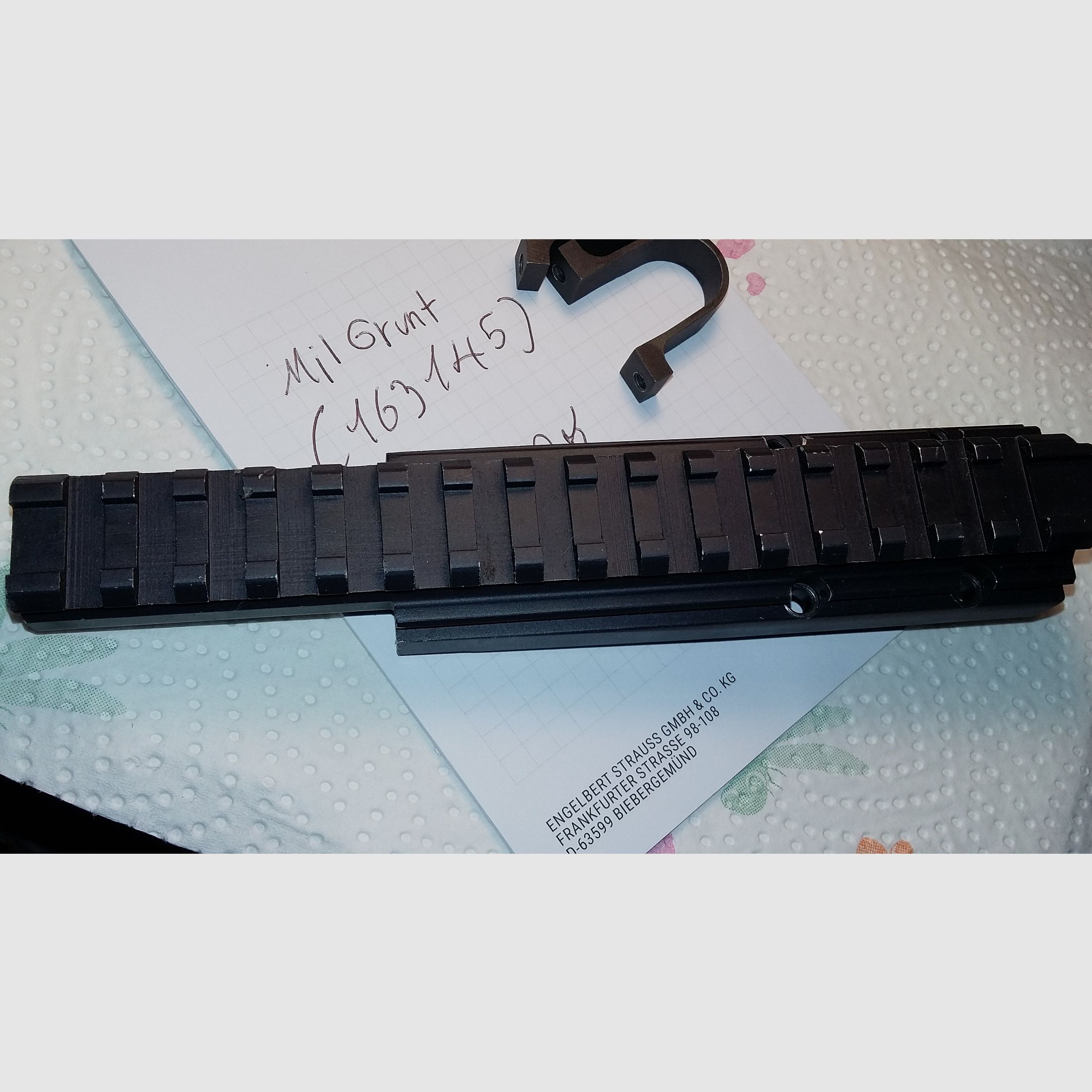 E&L UltiMAK style AK Gasrohr Picatinny aus CNC ALU