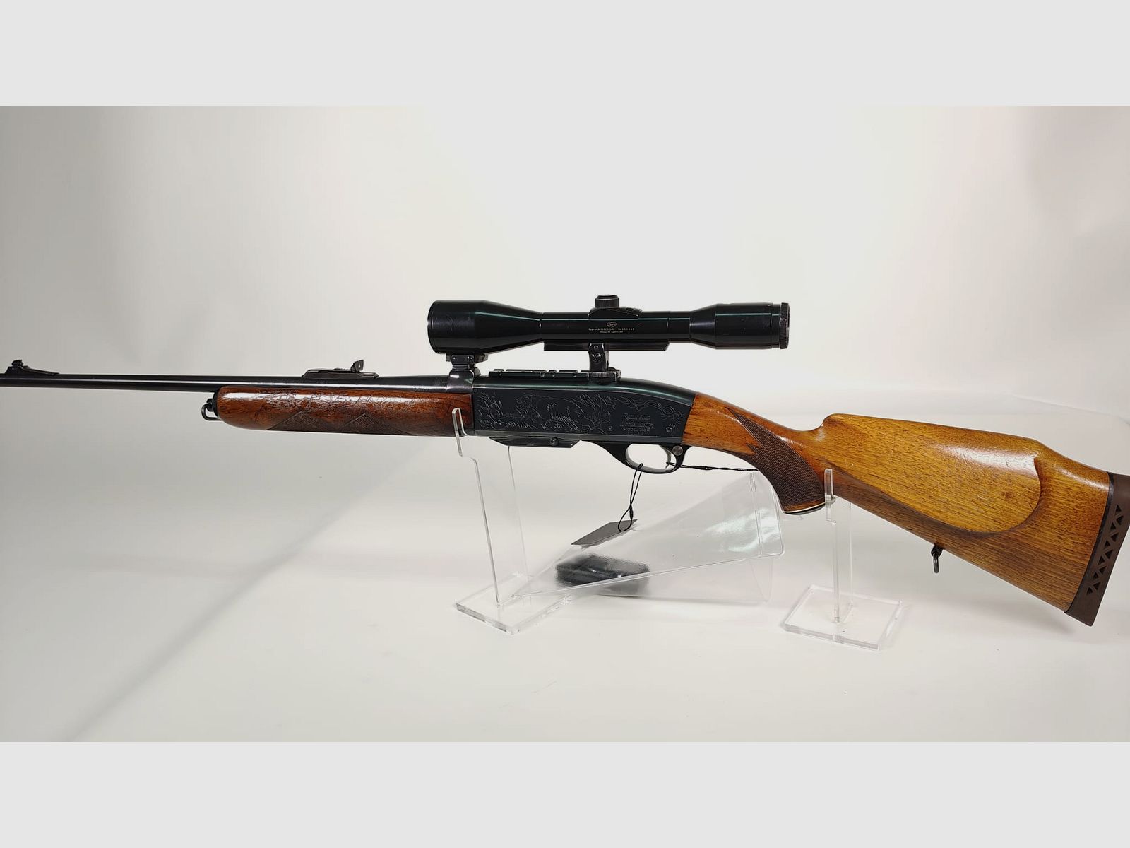 Remington Woodsmaster Mod. 742 .30-06Spring incl. Nickel Supra 6x43