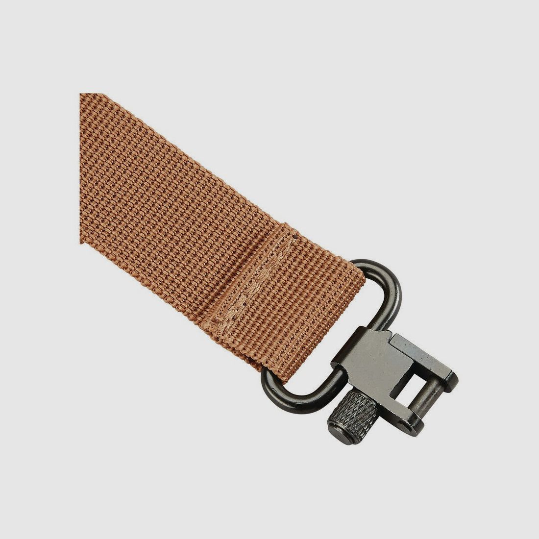 Butler Creek Featherlight Gewehrriemen mit Montageringen – braun, Bild 6 von 10