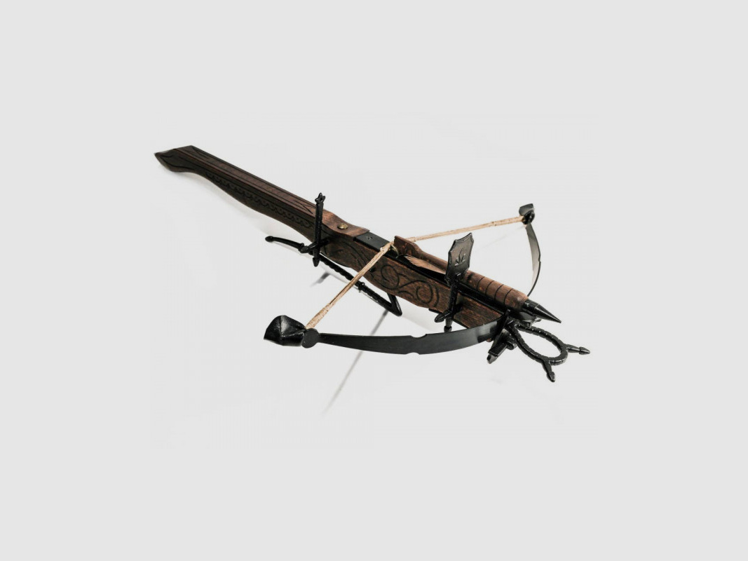 Dekorative Mittelalterliche Armbrust 62 cm