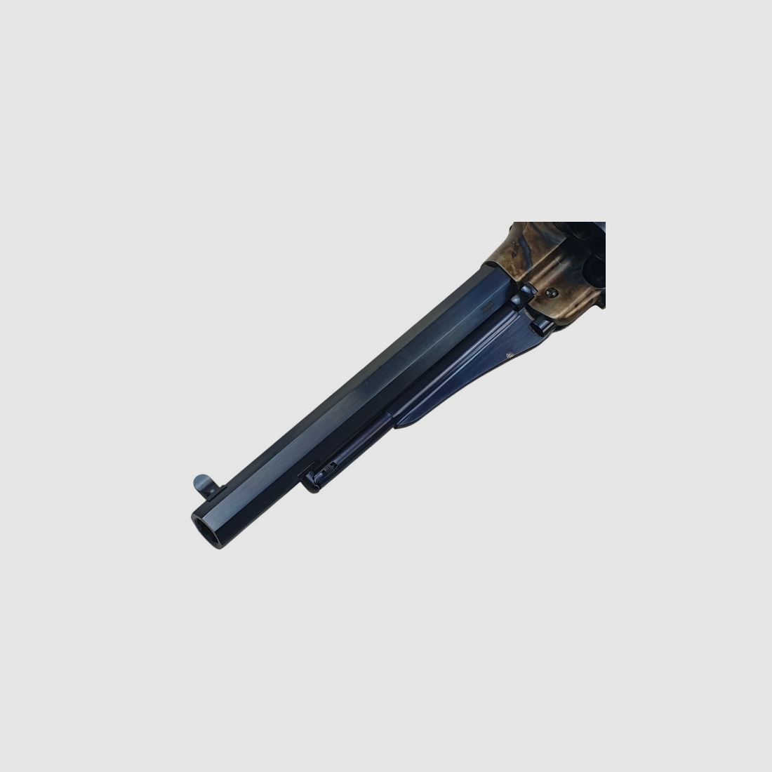 ANGEBOT UBERTI! REVOLVER UBERTI 1858 NEW ARMY BLUE CHARCOAL KAL.44 SCHWARZPULVER LAUF 8", Bild 9 von 9