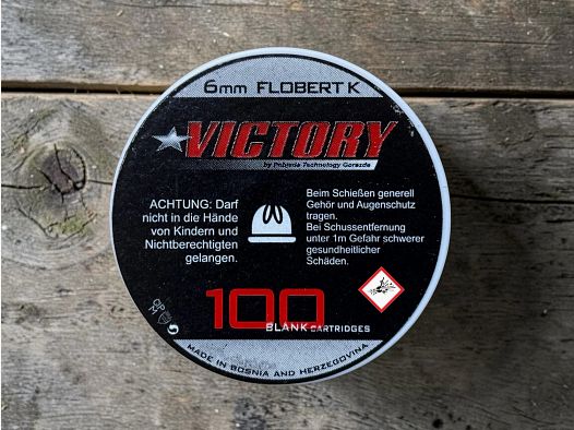 Victory Platzpatronen Kal. 6mm Flobert
