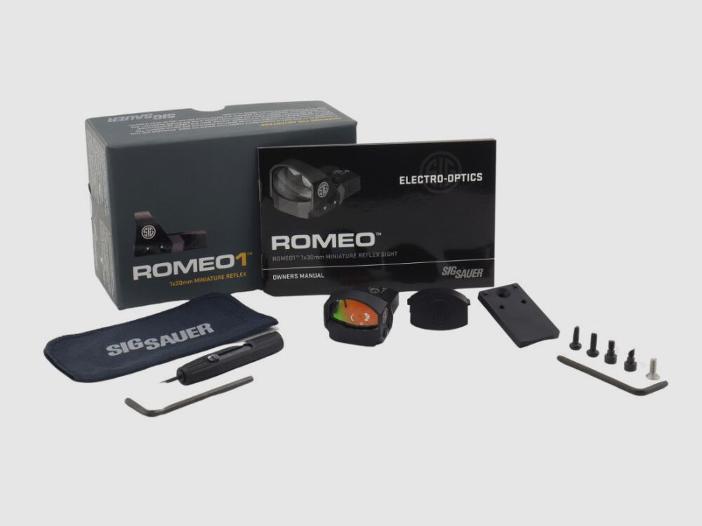 Sig Sauer ROMEO 1 mit Adapter für P226 / P220 X-Serie (dt. Produktion) X-Short | X-Five | X-Six