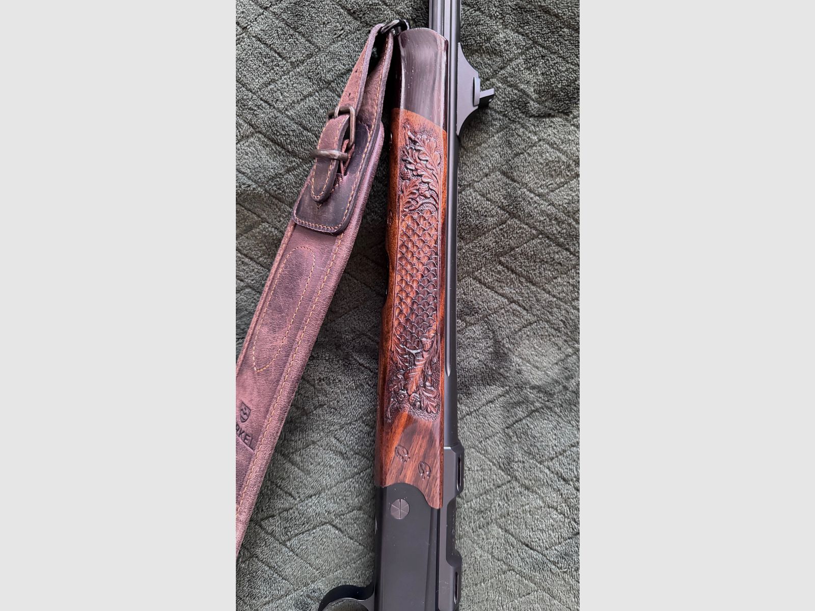 Merkel K5 extrem luxe uitvoering met custom gravure .308 geen k95