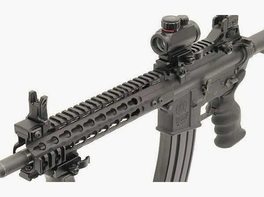 VORDERCHAFT FÜR AR 15/M4 KEYMOD FREE FLOAT MITTLÄNGE UTG – MTU004SSK –