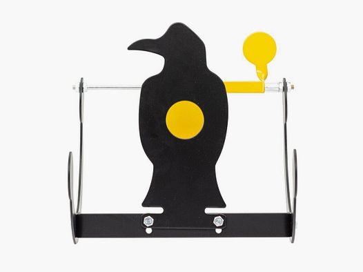 Cible mobile sur pivot corbeau Cal 4.5 mm