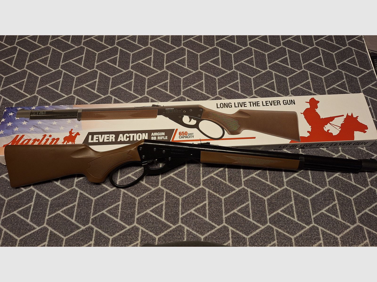 Marlin Lever Action BB Rifle - Unterhebelspanner Luftgewehr 4,5 mm BB